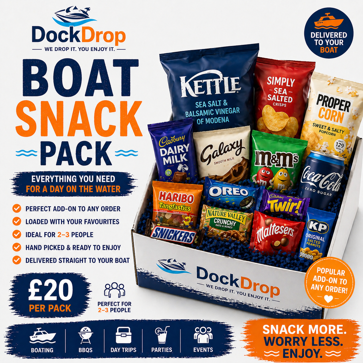 Boat Snack Pack
