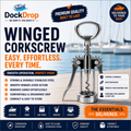 Winged CorkScrew/Bottle Opener
