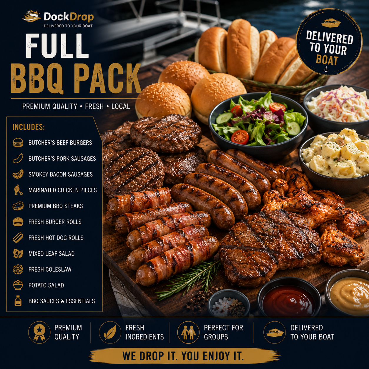 4-6 People BBQ Pack