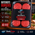 Pack of 4 Gourmet Burgers
