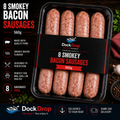 8 Smokey Bacon Sausages (560g)