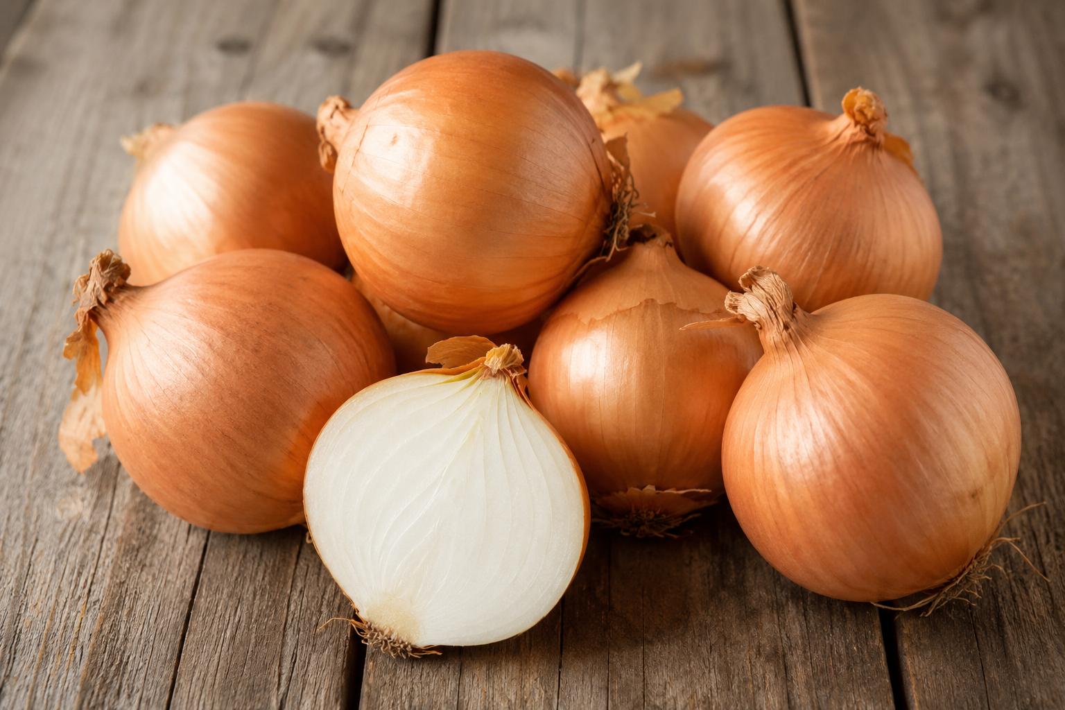 3 Large White Onions